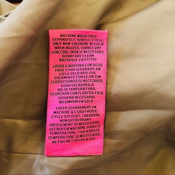 Betsey Johnson Women's Size XS Trench coat - Picture 7 of 8